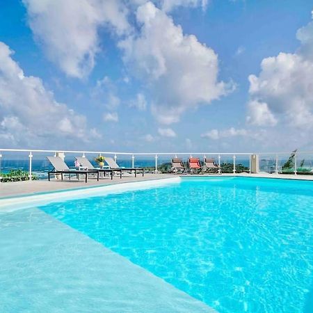 V5 Between Sky And Sea, Caribbean Magical View Oyster Pond Buitenkant foto