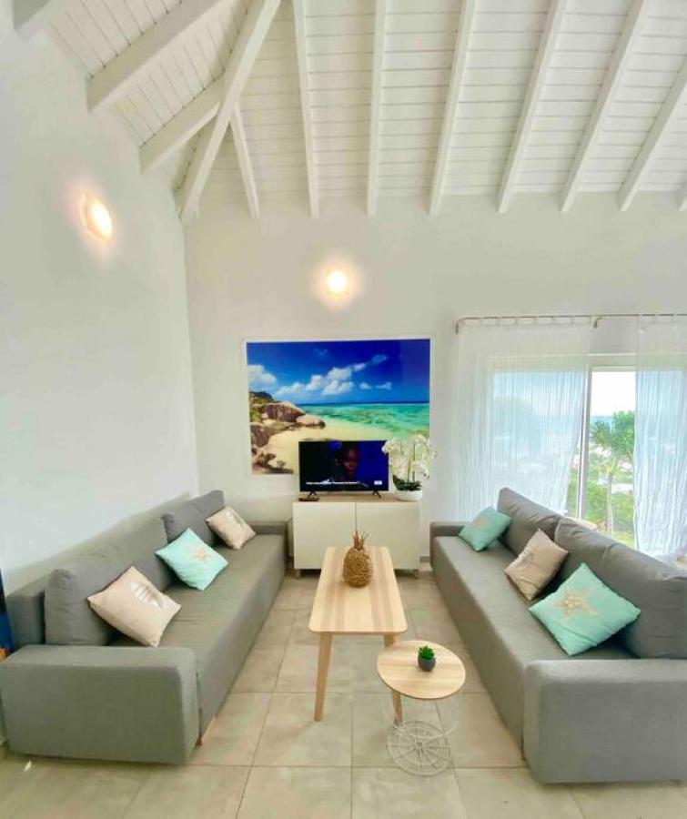 V5 Between Sky And Sea, Caribbean Magical View Oyster Pond Buitenkant foto