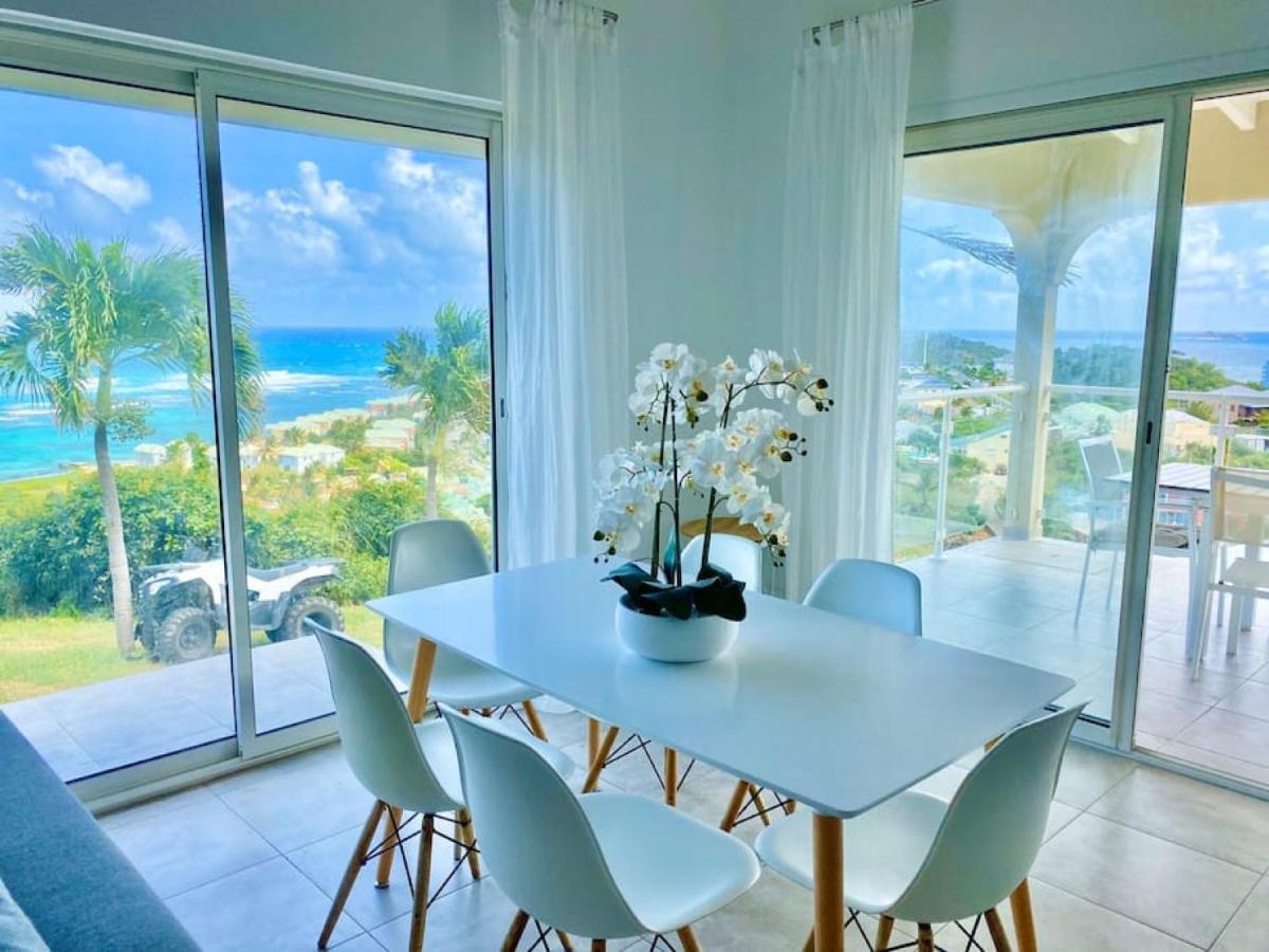 V5 Between Sky And Sea, Caribbean Magical View Oyster Pond Buitenkant foto